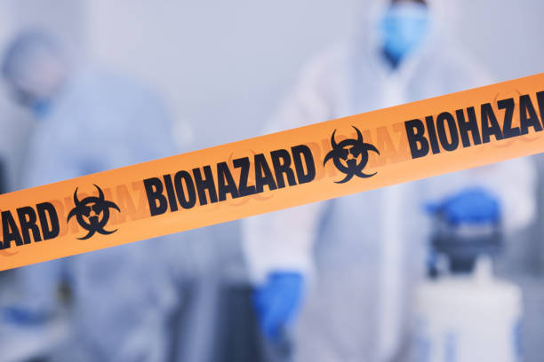Professional Biohazard Cleanup technician working in Fillmore, UT